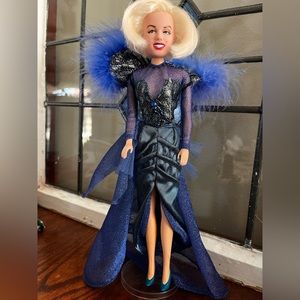 Marilyn Monroe Barbie 1994 Blue dress